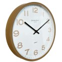 16" Grey Simp Wall Clock Dunlevy