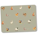 Farm Friends 30X40 Glass Chop Board Steelex Tempered