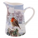 Christmas Robins Jug