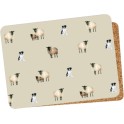 Collie & Sheep Set 6 Tablemats Steelex